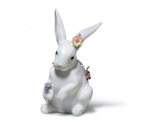 Lladro статуэтка "Задумчивый кролик"